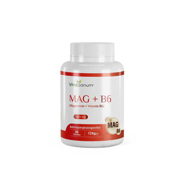 VitaSanum® - MAG + B6 380 mg 90 Tabletten VitaSanum® - MAG + B6 380 mg 90 Tabletten