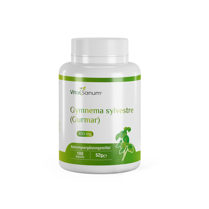 VitaSanum® - Gymnema sylvestre (Gurmar) 400 mg 100 Kapseln VitaSanum® - Gymnema sylvestre (Gurmar) 400 mg 100 Kapseln