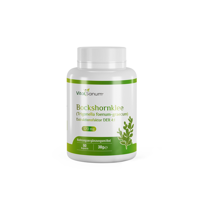 VitaSanum® - Bockshornklee (Trigonella foenum-graecum) 370 mg 90 Kapseln VitaSanum® - Bockshornklee (Trigonella foenum-graecum) 370 mg 90 Kapseln