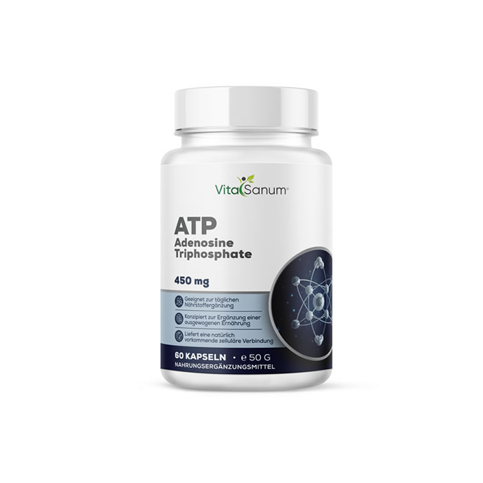 VitaSanum® - ATP (Adenosintriphosphat) 450 mg 60 Kapseln VitaSanum® - ATP (Adenosintriphosphat) 450 mg 60 Kapseln