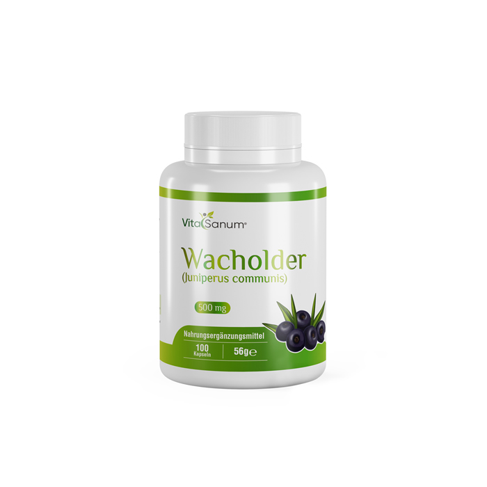 VitaSanum®- Wacholder (Juniperus communis) 500 mg 100 Kapseln VitaSanum®- Wacholder (Juniperus communis) 500 mg 100 Kapseln