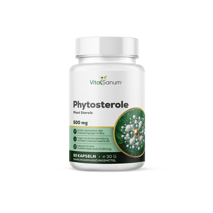 VitaSanum®- Phytosterole – 1000 mg – 60 Kapseln VitaSanum®- Phytosterole – 1000 mg – 60 Kapseln
