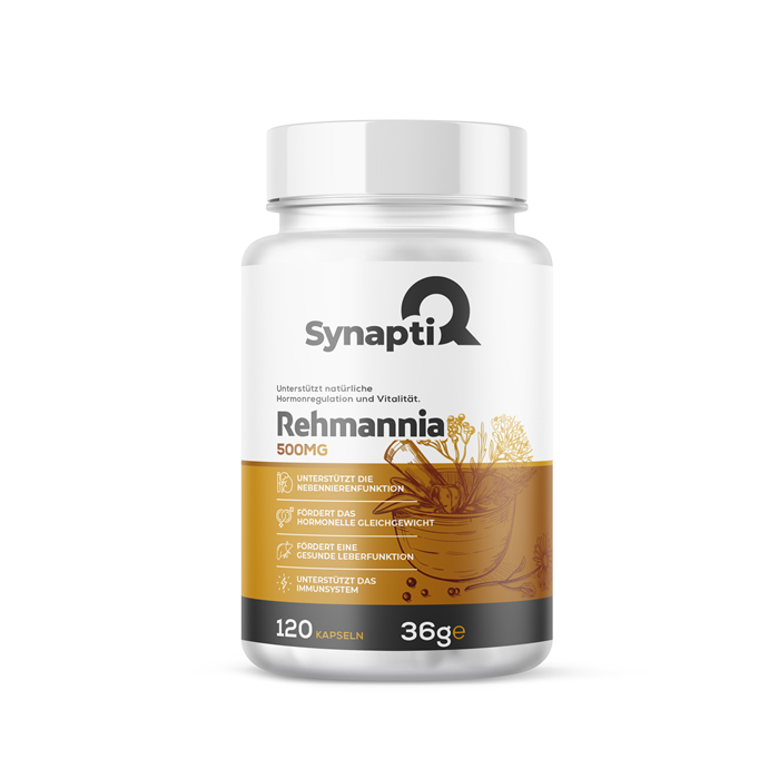 SynaptiQ® Rehmannia 500 mg 120 Kapseln SynaptiQ® Rehmannia 500 mg 120 Kapseln