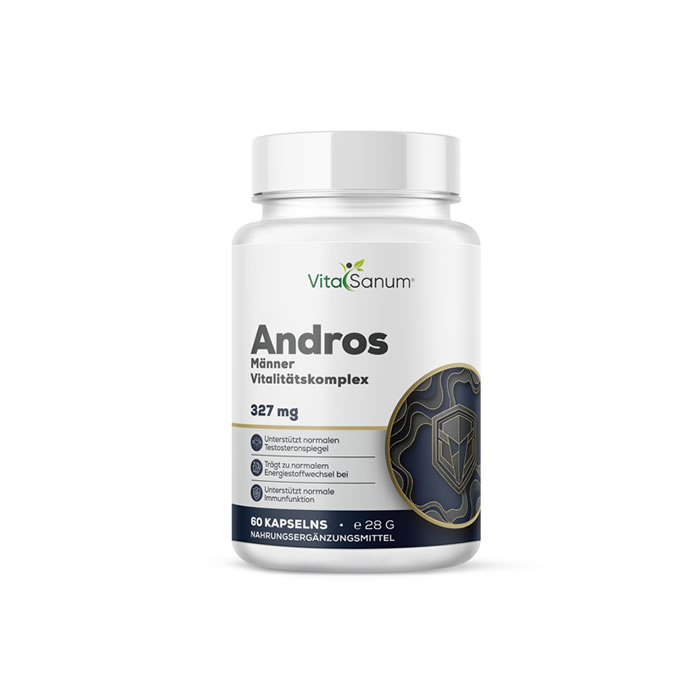 VitaSanum® - Andros – Männer-Vitalitätskomplex – 60 Kapseln VitaSanum® - Andros – Männer-Vitalitätskomplex – 60 Kapseln